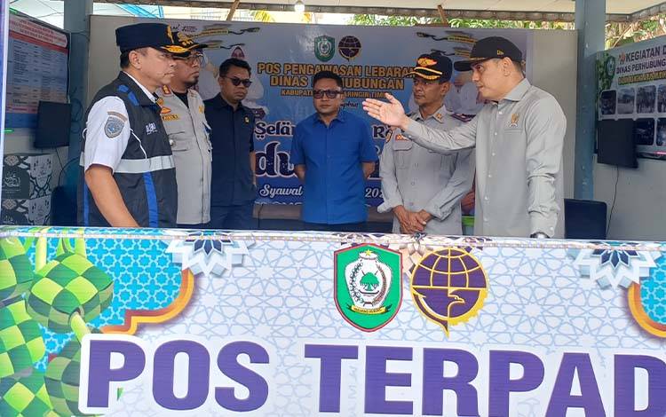 DPR RI Tinjau Posko Angkutan Mudik di Terminal Patih Rumbih