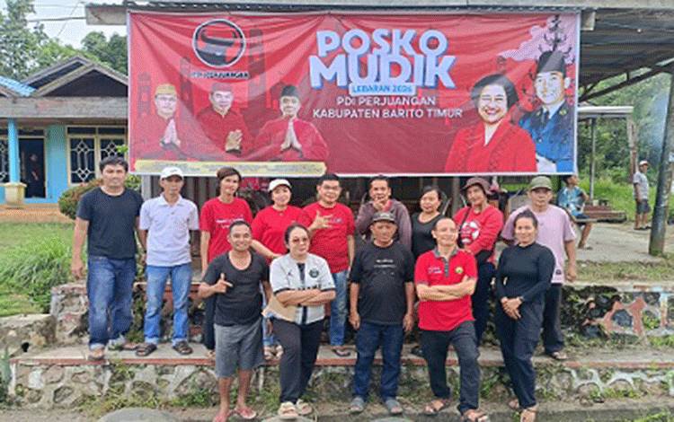 DPC PDI Perjuangan Bartim Siapkan Posko Mudik Lebaran, Fokus Layani Pemudik Hingga Arus Balik