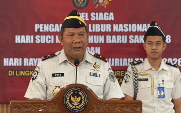 Kanwil Ditjen Pas Kalteng Gelar Apel Siaga Pengamanan Jelang Libur Nyepi dan Idulfitri
