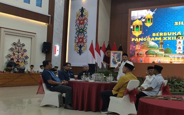 Kodam XXII Tambun Bungai Gelar Silaturahmi Berbuka Puasa Bersama Insan Media