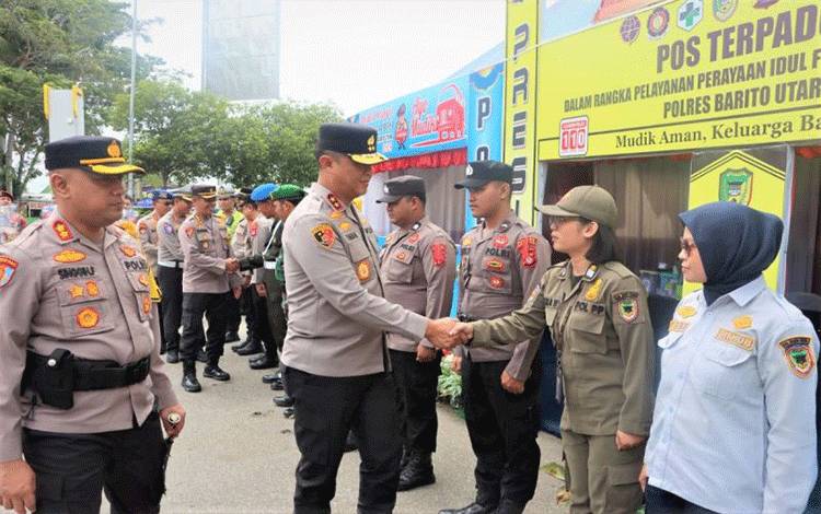 Kapolda Kalteng Tinjau Operasi Ketupat Telabang 2026 di Barito Utara
