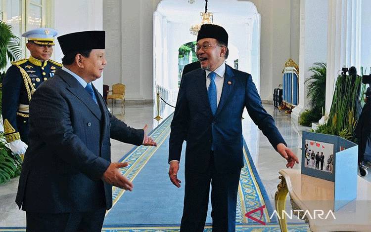 Prabowo Diagendakan Terima Kunjungan PM Anwar Ibrahim pada Jumat Sore