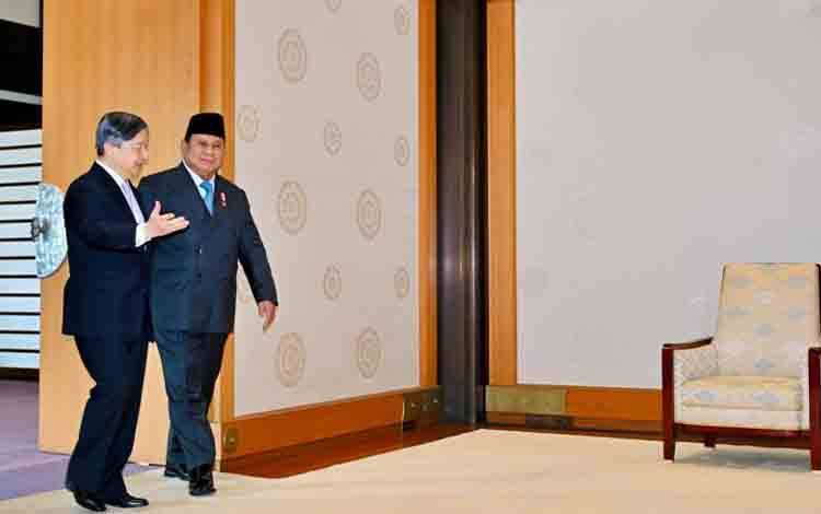 Presiden Temui Kaisar Naruhito Pererat Persahabatan Indonesia-Jepang