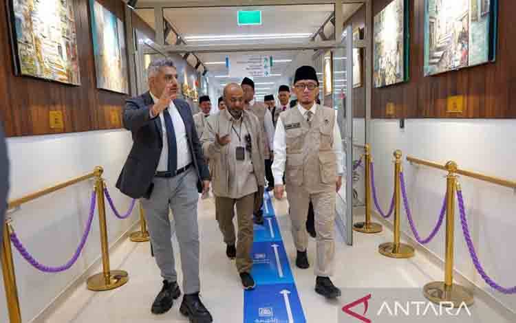 Wamenhaj Tinjau Kesiapan Layanan Kesehatan Haji di Makkah