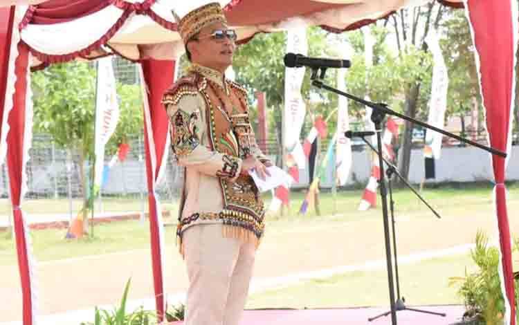 Momentum HUT Kapuas, Gubernur Tekankan Penguatan Sektor Pertanian