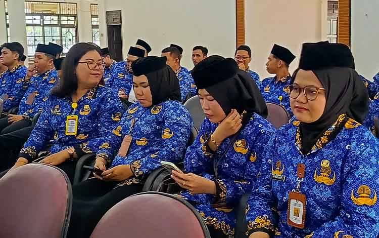 212 CPNS Resmi Diangkat Menjadi PNS dengan Sumpah Kesetiaan