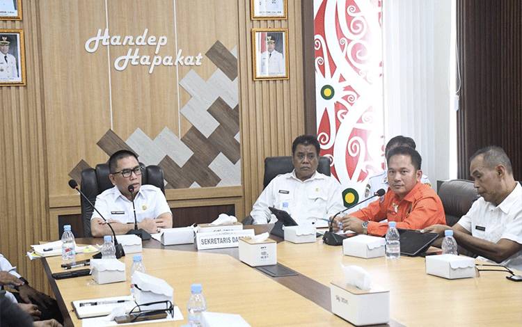 Pemkab Pulang Pisau Gelar Rapat Supervisi Antisipasi Karhutla 2026