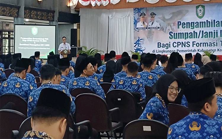 Ratusan PNS di Kotim Ikuti Sosialisasi Pencegahan HIV/AIDS