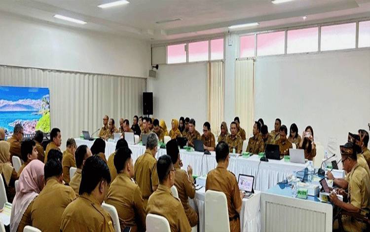 Pemkab Barut Matangkan 11 Program Unggulan dan 12 Prioritas dalam Evaluasi RPJMD 202U2029 di Palangka Raya