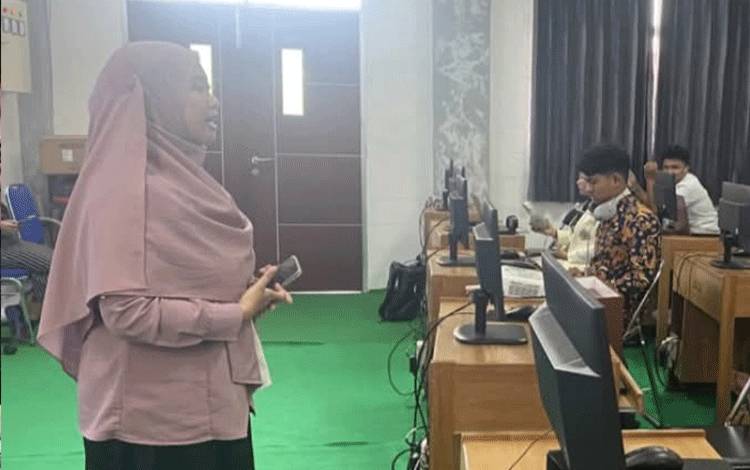 Balai Bahasa Kalteng Gelar Sosialisasi UKBI di IAHN Tampung Penyang