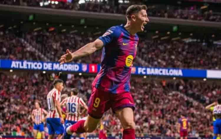 Rashford dan Lewandowski Bawa Barcelona Taklukan Atletico