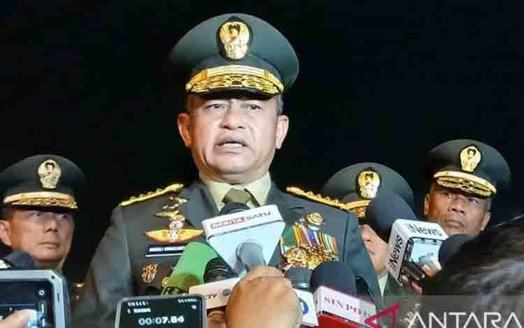 KSAD Terima Laporan Prajurit TNI kembali Terluka di Lebanon
