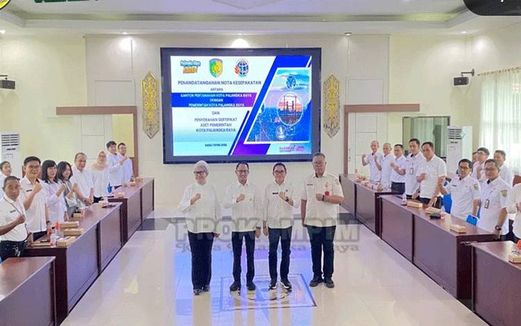 Pemko Palangka Raya Percepat Sertifikasi Aset