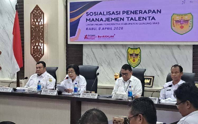 Pemkab Gunung Mas akan Terapkan Implementasi Manajemen Talenta