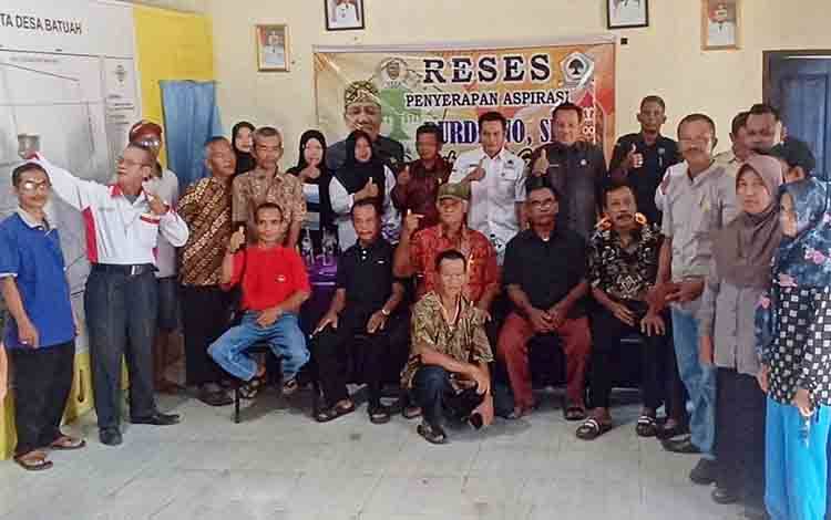Purdiono Reses di Bartim, Serap Aspirasi Terkait Lahan, Infrastruktur dan Pendidikan