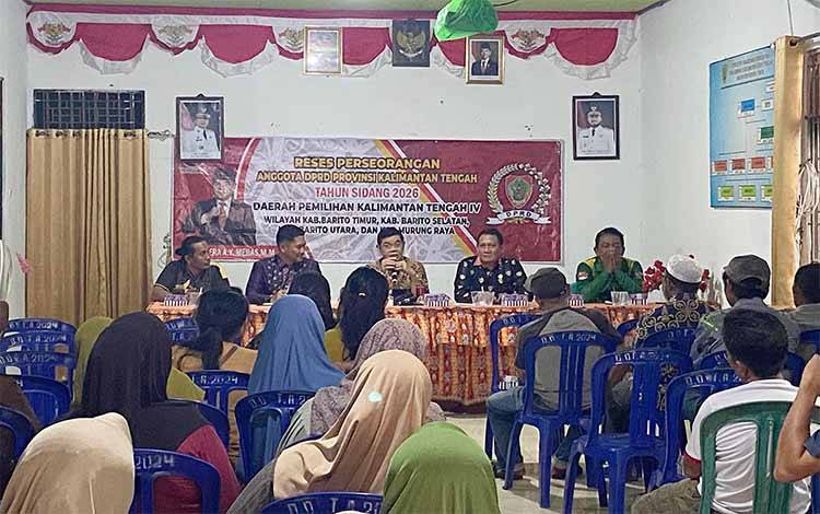 Reses di Ampah II, Ampera Tampung Aspirasi Infrastruktur dan Sarana Pertanian Warga