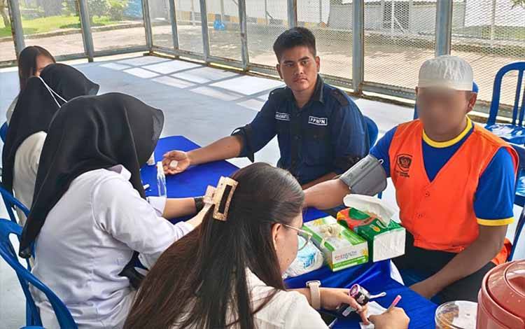 Rutan Tamiang Layang Perkuat Layanan Humanis Lewat Pemeriksaan Kesehatan Gratis