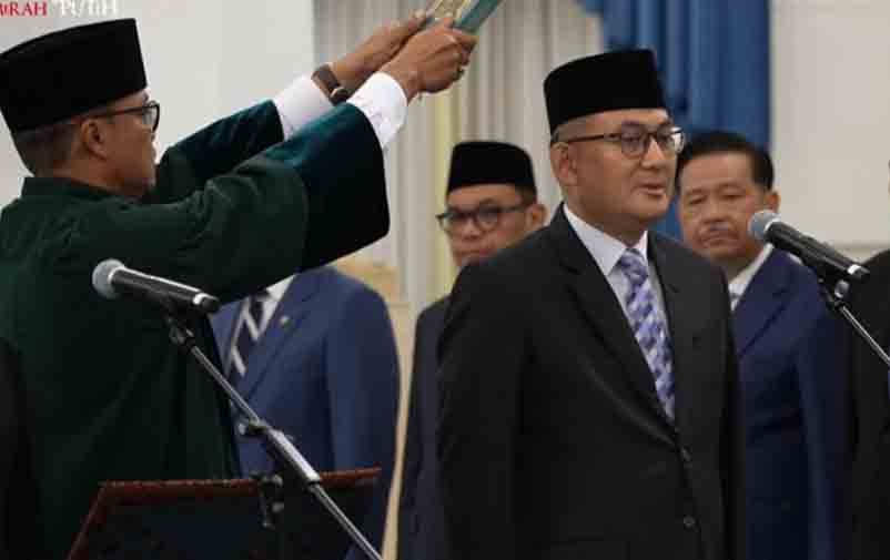 Prabowo Lantik Andi Rahadian sebagai Duta Besar RI untuk Oman