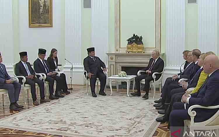 Prabowo dan Putin Sepakat Tingkatkan Kerja Sama Ekonomi dan Energi