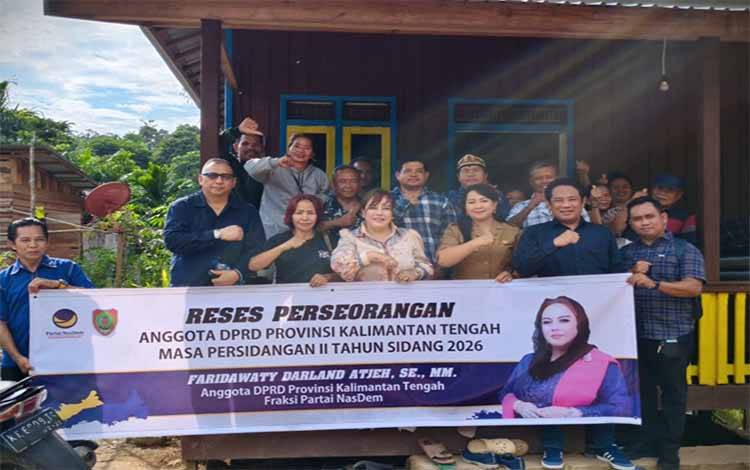 Reses Perseorangan Faridawaty untuk Sampaikan Realisasi Usulan Masyarakat Kelurahan Tumbang Telaken