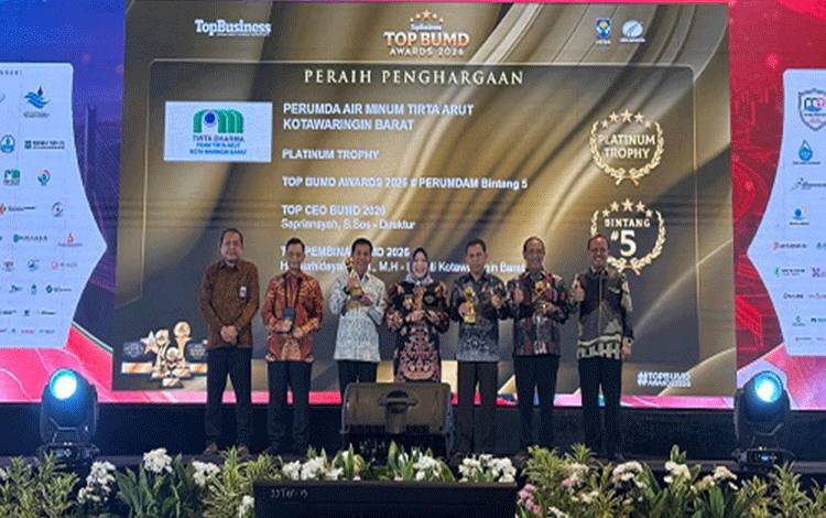 2 BUMD Kobar Raih Penghargaan Bergengsi Nasional