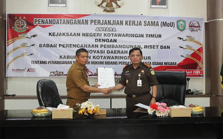Sinergi Bapperida Kotim dan Kejari dalam Pendampingan Hukum untuk Perkuat Tata Kelola Pembangunan