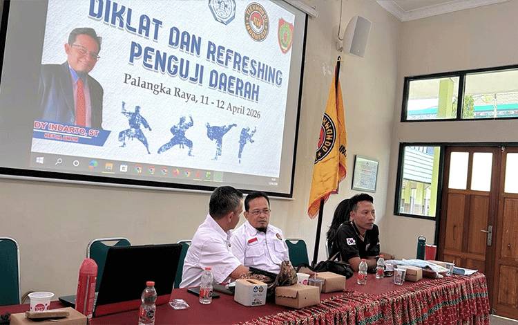 Standarisasi Nasional Jadi Fokus Diklat Penguji Taekwondo Kalteng