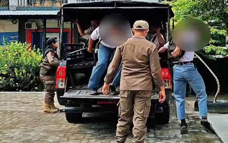 5 Pelajar di Sampit Diamankan Satlpol PP saat Bolos Jam Pelajaran