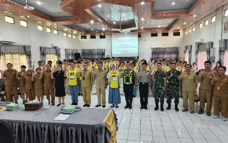 Ada 104 Orang Mengikuti Seleksi Paskibraka Kabupaten Gunung Mas Tahun 2026