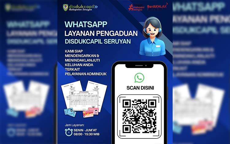Disdukcapil Seruyan Imbau Warga Urus Dokumen Sendiri Tanpa Calo, Semua Layanan Gratis