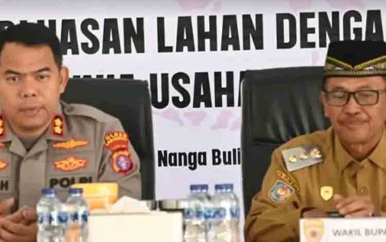 Wakil Bupati Lamandau Tekankan Hilirisasi dalam Penguatan Ketahanan Pangan di Rakor Polres Lamandau