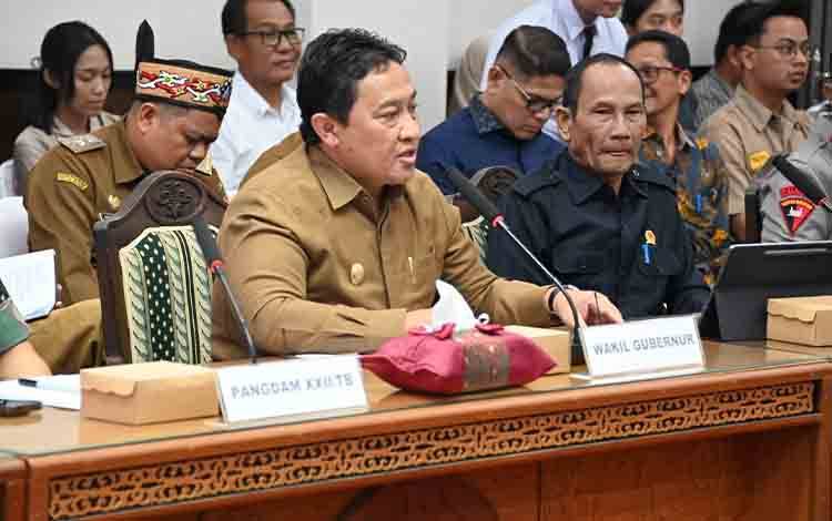 Wagub Edy Pratowo Tegaskan Pemprov Kalteng Percepat Proses WPR dan IPR
