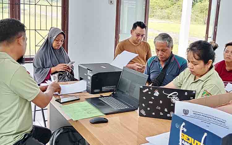 Layanan Jemput Bola PBB-P2 Hari Kedua Sasar Raren Batuah, Bapenda Bartim Percepat Realisasi Pajak 2026