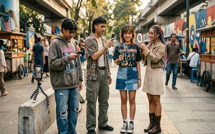Media Sosial Jadi Panggung Ekspresi Outfit Generasi Z