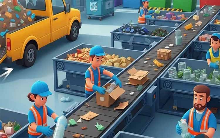 DLH Palangka Raya Dorong Ekonomi Kreatif Melalui Bank Sampah