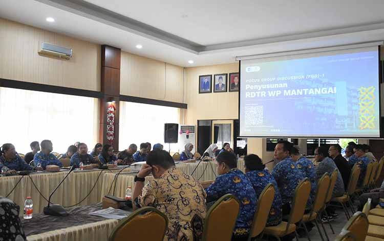 FGD RDTR Mantangai 2026 Bahas Penataan Ruang dan Potensi Wilayah