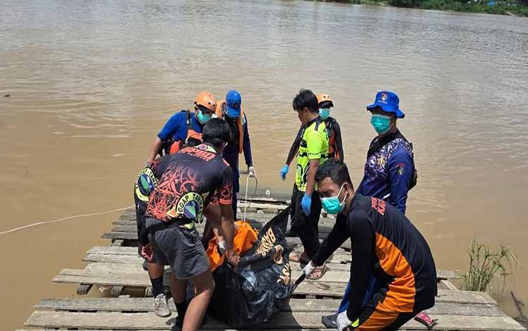 Tim Gabungan Temukan dan Evakuasi Korban Tenggelam di DAS Katingan