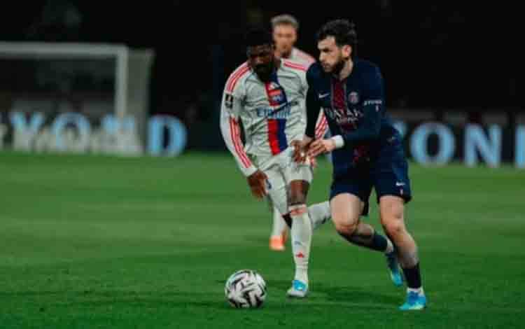 PSG Kalah 1-2 di Kandang Lawan Lyon, Jarak dengan Lens Hanya Satu Poin