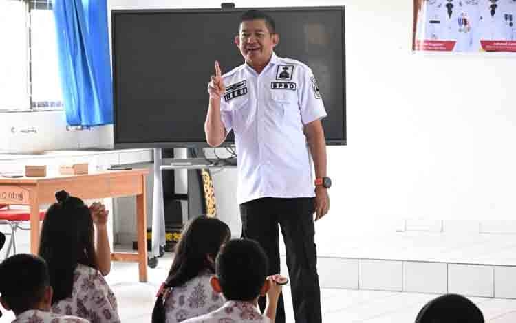 BPBD Palangka Raya Gencarkan Edukasi Mitigasi Bencana ke Sekolah-sekolah