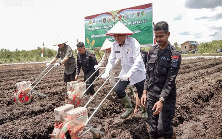 Pemko Palangka Raya Dorong Gerakan Urban Farming
