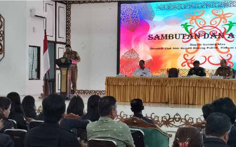 Pembentukan ABPEDNAS Tingkat Gunung Mas Upaya Perkuat Peran BPD
