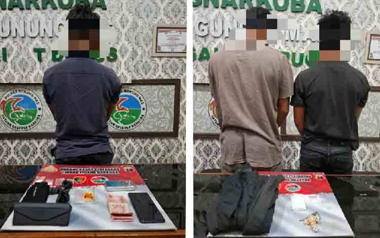 Polres Gunung Mas Bongkar Jaringan Pengedar Sabu, 3 Orang Ditangkap