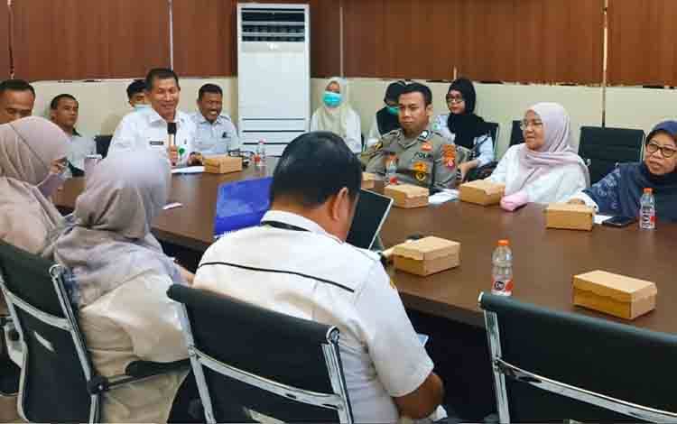Dinkes Seruyan Rakor Lintas Sektor untuk Perkuat Upaya Pencegahan DBD Terpadu