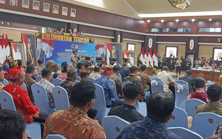 Gubernur Kalteng Tekankan Percepatan Penyelesaian Konflik Agraria dan Tata Ruang