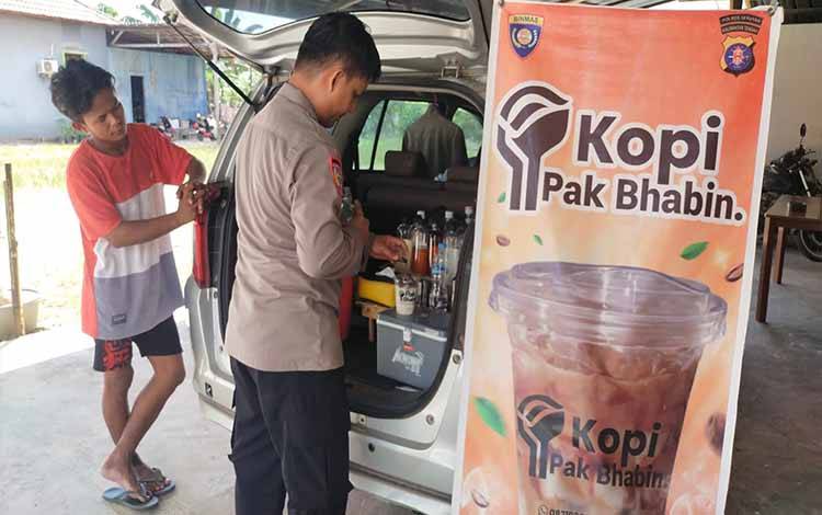 Inovasi Kopling Pak Bhabin di Danau Seluluk, Polisi Ajak Pemuda Bangkit Berwirausaha