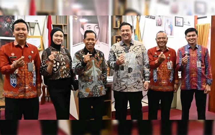 Bupati Lamandau Dukung Penguatan Layanan Hukum Lewat Audiensi dengan Kemenkumham Kalteng