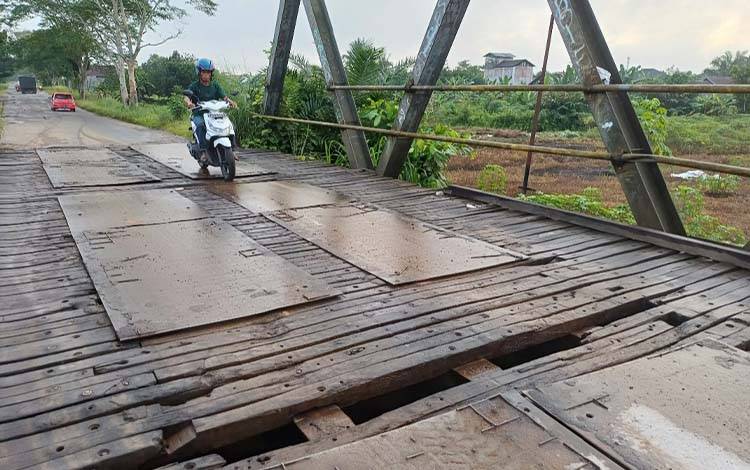 Jembatan di Jalan Kapten Mulyono Makan Korban, DPRD Kotim Minta Ditutup untuk Truk