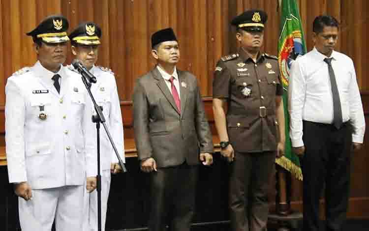 Bupati Seruyan Pimpin Upacara Peringatan Hari Otonomi Daerah