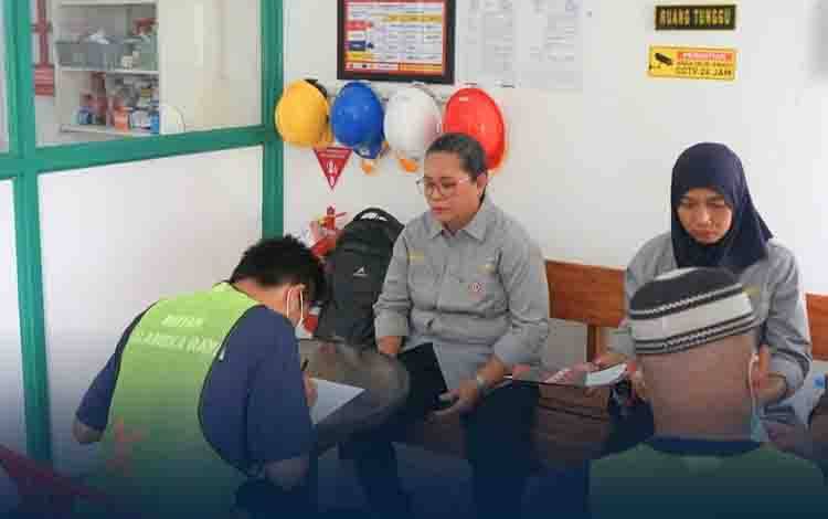 Rutan Palangka Raya Gelar Screening TBC Massal bagi Warga Binaan