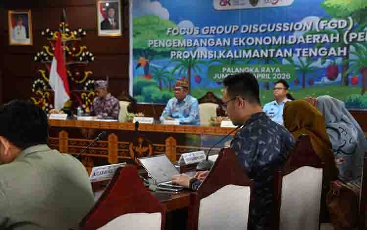 Sinergi Pembiayaan UMKM Jadi Fokus FGD Pengembangan Ekonomi Kalteng